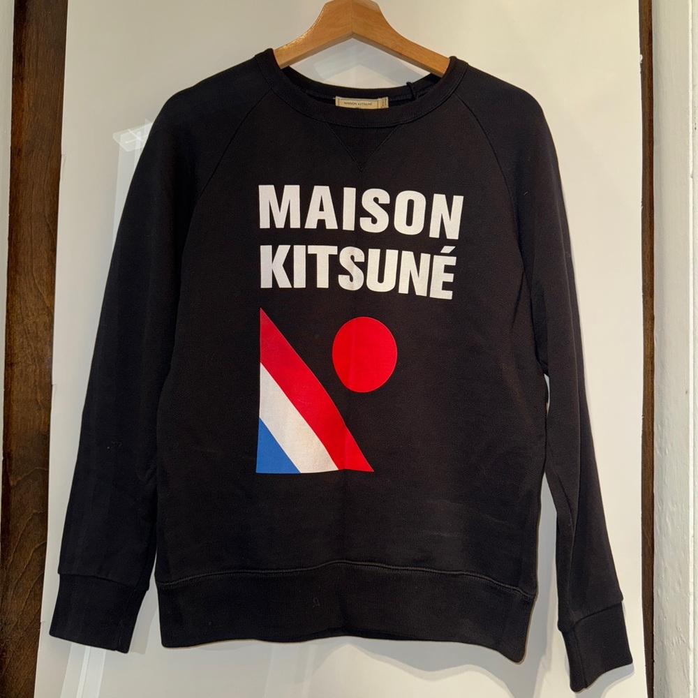 MAISON KITSUNE Black Sweater
